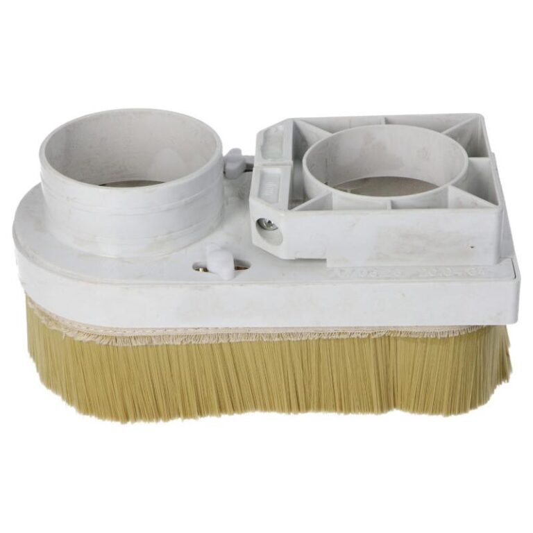 Szczotka do odciągu wiórów z kołnierzem 85mm na wrzeciono