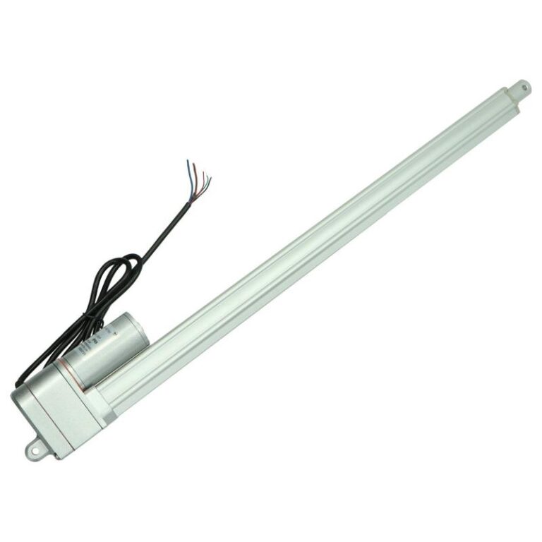 Siłownik elektryczny liniowy FY017 750N, wysuw 500mm, 10mm/s, 12V, analogowe sprzężenie zwrotne