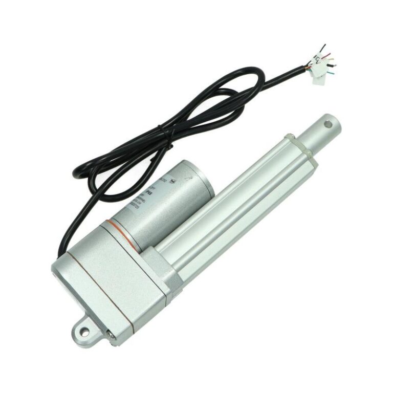 Siłownik elektryczny liniowy FY017 750N, wysuw 100mm, 30mm/s, 12V, sprzężęnie zwrotne z czujnikiem halla