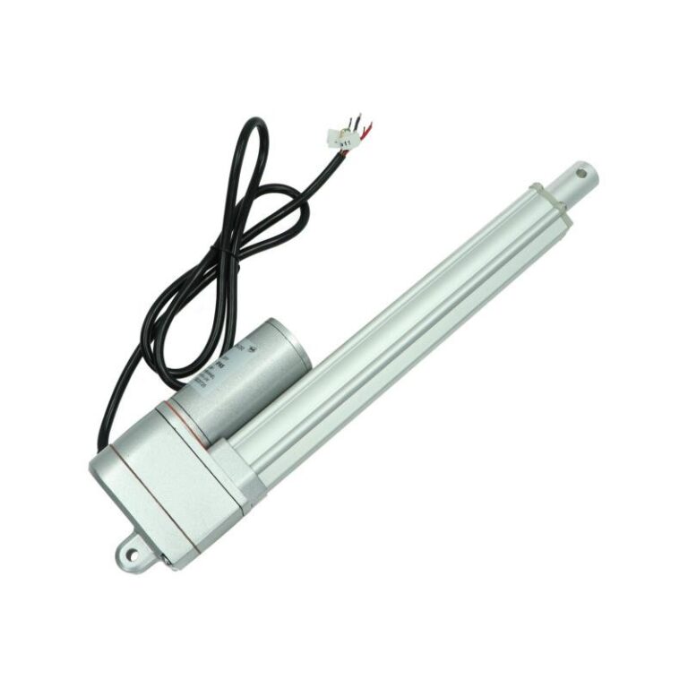 Siłownik elektryczny liniowy FY017 750N, wysuw 200mm, 30mm/s, 12V, sprzężęnie zwrotne z czujnikiem halla