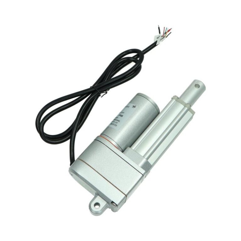 Siłownik elektryczny liniowy FY017 750N, wysuw 50mm, 30mm/s, 24V, sprzężęnie zwrotne z czujnikiem halla Siłownik elektryczny liniowy FY017 750N, wysuw 50mm, 30mm/s, 24V, sprzężęnie zwrotne z czujnikiem halla