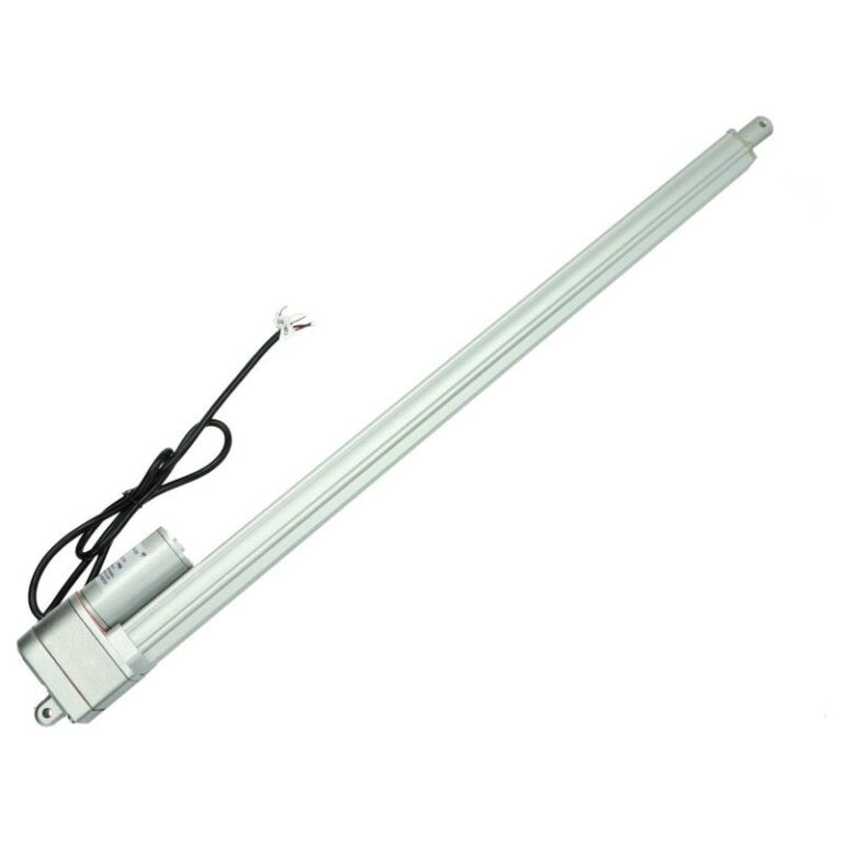 Siłownik elektryczny liniowy FY017 750N, wysuw 600mm, 30mm/s, 24V, sprzężęnie zwrotne z czujnikiem halla Siłownik elektryczny liniowy FY017 750N, wysuw 600mm, 30mm/s, 24V, sprzężęnie zwrotne z czujnikiem halla