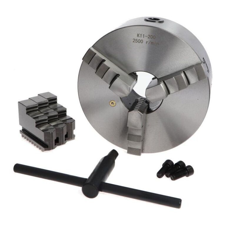 Uchwyt tokarski 3 szczękowy 200mm żeliwny samocentrujący K11-200 Uchwyt tokarski 3 szczękowy 200mm żeliwny samocentrujący K11-200