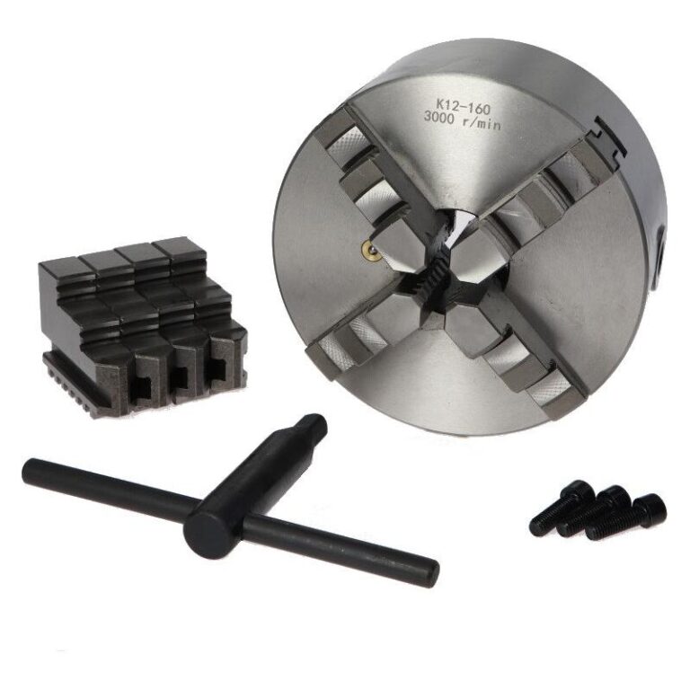 Uchwyt tokarski 4 szczękowy 160mm żeliwny samocentrujący K12-160 Uchwyt tokarski 4 szczękowy 160mm żeliwny samocentrujący K12-160
