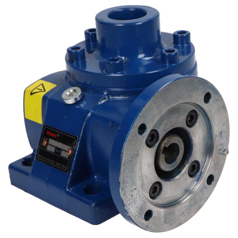 Dźwignik śrubowy WSH35 przełożenie 20:1 z wbudowaną nakrętką trapezową 26x5 (śruba przelotowa) przyłącze silnika 105/14