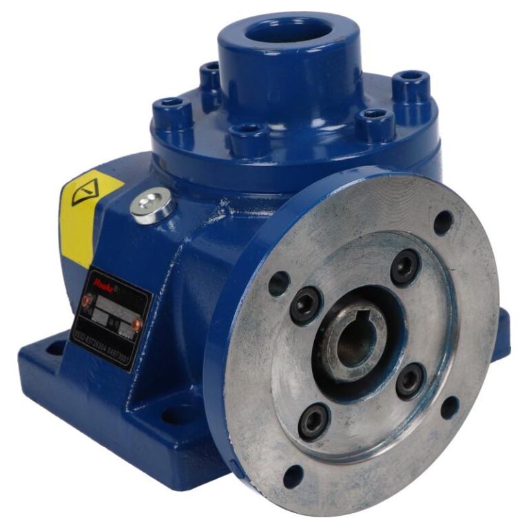 Dźwignik śrubowy WSH35 przełożenie 5:1 z wbudowaną nakrętką trapezową 26x5 (śruba przelotowa) przyłącze silnika 105/14