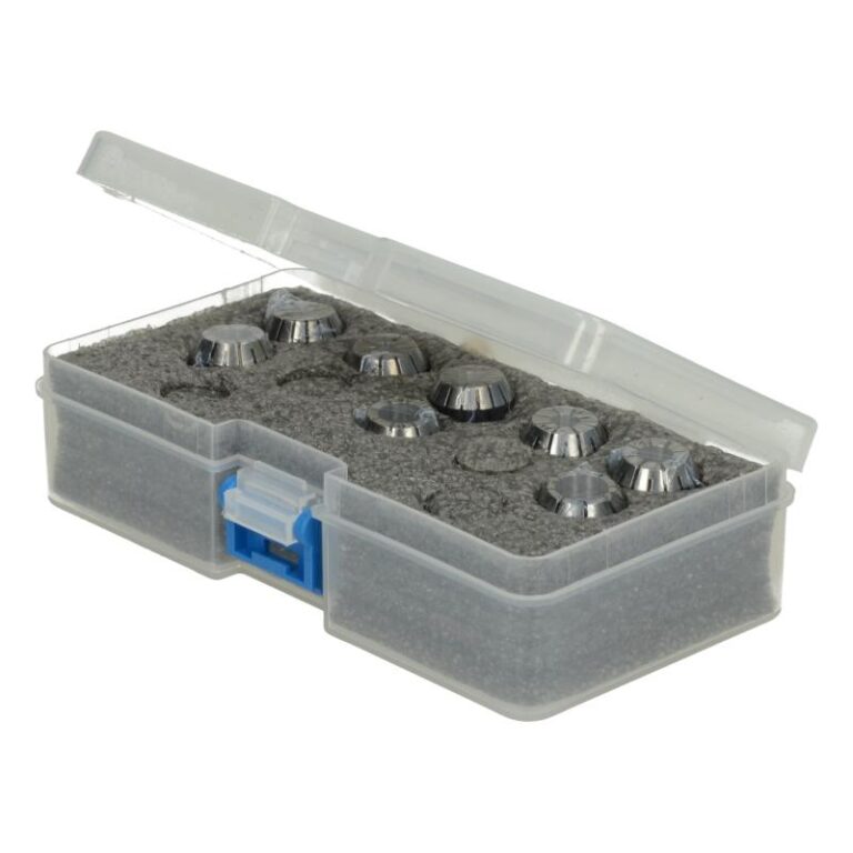 Komplet tulejek zaciskowych ER16 KPL.8TUL Komplet tulejek zaciskowych ER16 KPL.8TUL