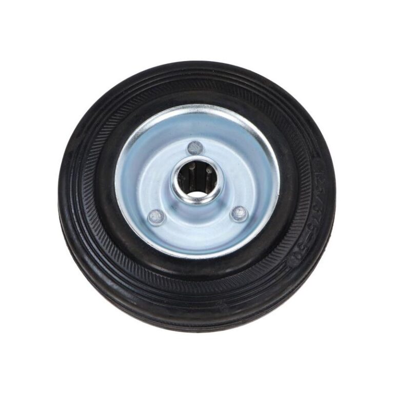 Kółko fi 125mm gumowe, nośność 100 kg 4000 - 125x37