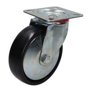 Kółko obrotowe fi 125mm plastikowe z płytą montażową, nośność 130 kg 4081 - 125x37 Kółko obrotowe fi 125mm plastikowe z płytą montażową, nośność 130 kg 4081 - 125x37