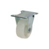 Kółko stałe fi 40mm plastikowe meblowe z płytą montażową, nośność 30 kg 2043 - 40x17