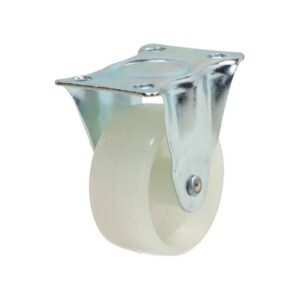 Kółko stałe fi 50mm plastikowe meblowe z płytą montażową, nośność 50 kg 2043 - 50x20