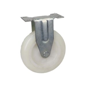 Kółko stałe fi 125mm plastikowe z płytą montażową, nośność 180 kg 3022 - 125x30