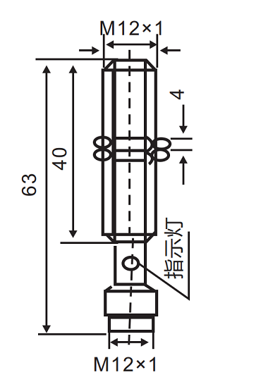 Czujnik indukcyjny LM18-3005NC, NPN, NO/NC, 5mm, zabudowany, 6/36V, DC, YUMO Czujnik indukcyjny LM18-3005NC, NPN, NO/NC, 5mm, zabudowany, 6/36V, DC, YUMO