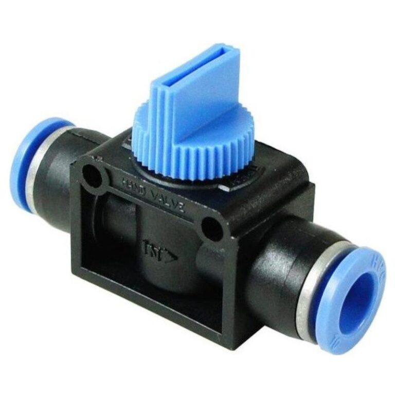 Zawór pneumatyczny odcinający 3/2 wąż 6/8mm Zawór pneumatyczny odcinający 3/2 wąż 6/8mm