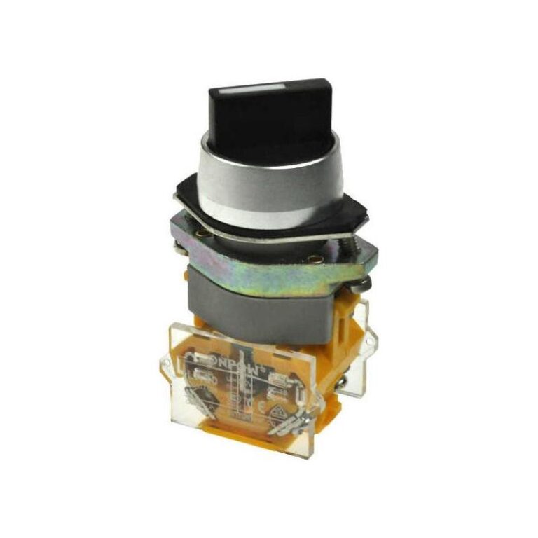 Przełącznik piórowy LAS0-A1Y-11X/33/N czarny NO/NC, 3 pozycje samodzielnego powrotu Onpow Przełącznik piórowy LAS0-A1Y-11X/33/N czarny NO/NC, 3 pozycje samodzielnego powrotu Onpow