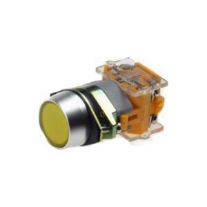 Przycisk sterowniczy LAS0-A1Y-11/Y, żółty, NO/NC, monostabilny Onpow Przycisk sterowniczy LAS0-A1Y-11/Y, żółty, NO/NC, monostabilny Onpow