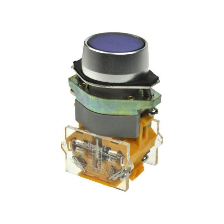 Przycisk sterowniczy z podświetleniem LAS0-A1Y-11/B/24, niebieski, NO/NC, monostabilny Onpow Przycisk sterowniczy z podświetleniem LAS0-A1Y-11/B/24, niebieski, NO/NC, monostabilny Onpow
