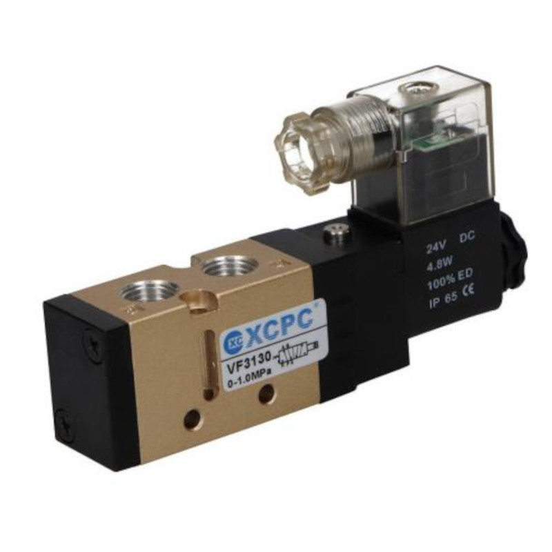 Elektrozawór pneumatyczny 5/2 monostabilny 1/4" VF3130-DC24V Elektrozawór pneumatyczny 5/2 monostabilny 1/4" VF3130-DC24V