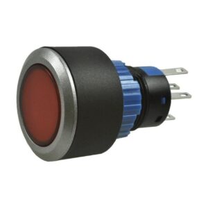 Przycisk LAS1-AWY-11/R/12V On-(on) 1 tor czerwony podświetlenie 12V Onpow Przycisk LAS1-AWY-11/R/12V On-(on) 1 tor czerwony podświetlenie 12V Onpow
