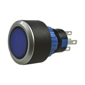 Przycisk LAS1-AWY-11/B/12V ON-(ON) 1 tor niebieski, podświetlenie LED 12V Onpow Przycisk LAS1-AWY-11/B/12V ON-(ON) 1 tor niebieski, podświetlenie LED 12V Onpow