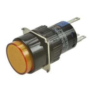 Przełącznik LAS1-AY-11/O/24V ON-(ON), pomarańczowy, podświetlenie LED 24V Onpow Przełącznik LAS1-AY-11/O/24V ON-(ON), pomarańczowy, podświetlenie LED 24V Onpow