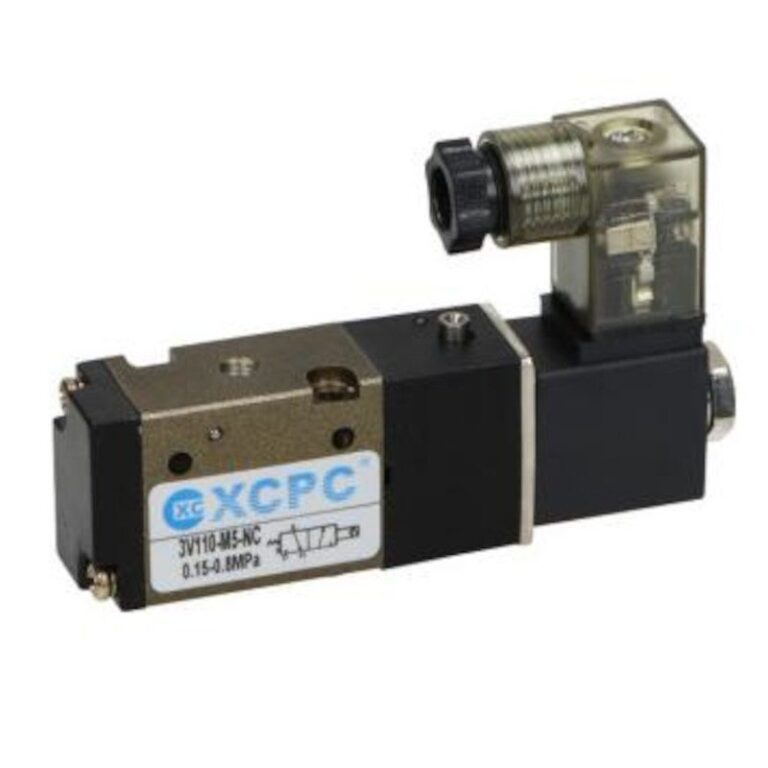 Elektrozawór pneumatyczny 3/2 monostabilny M5 3V110-M5-NC-DC24V