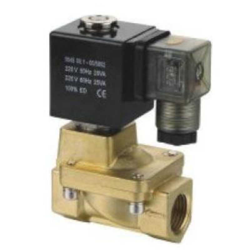 Elektrozawór odcinający 1/2" NC 220V AC PU220-04A Elektrozawór odcinający 1/2" NC 220V AC PU220-04A