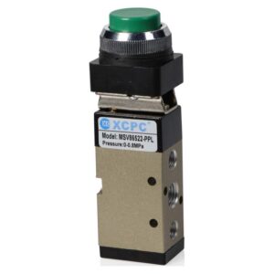 Zawór pneumatyczny sterowany przyciskiem MSV86522-PPL 5/2 1/4" Zawór pneumatyczny sterowany przyciskiem MSV86522-PPL 5/2 1/4"