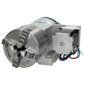 Czwarta oś obrotowa K11-100 1:6 uchwyt czteroszczękowy Czwarta oś obrotowa K11-100 1:6 uchwyt czteroszczękowy