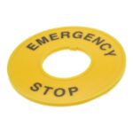 Tabliczka ostrzegawcza T14-2276 żółta okrągła Tabliczka ostrzegawcza T14-2276 żółta okrągła