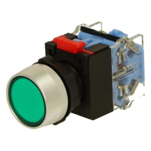 Przycisk sterowniczy LAS0-A3Y-11Z/G, zielony, NO/NC, bistabilny Onpow Przycisk sterowniczy LAS0-A3Y-11Z/G, zielony, NO/NC, bistabilny Onpow