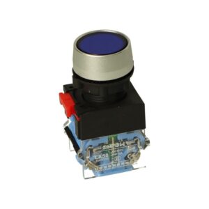 Przycisk sterowniczy LAS0-A3Y-11/B, niebieski, NO/NC, monostabilny Onpow Przycisk sterowniczy LAS0-A3Y-11/B, niebieski, NO/NC, monostabilny Onpow