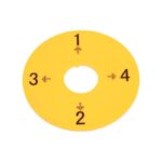 Tabliczka okrągła joystick 4 kierunki Tabliczka okrągła joystick 4 kierunki