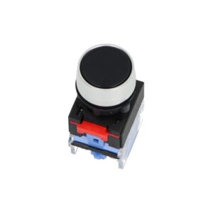 Przycisk sterowniczy LAS0-A3Y-11Z/N, czarny, NO/NC, bistabilny Onpow Przycisk sterowniczy LAS0-A3Y-11Z/N, czarny, NO/NC, bistabilny Onpow