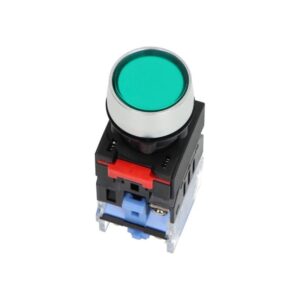 Przycisk sterowniczy z podświetleniem LAS0-A3Y-11Z/G/24, zielony, NO/NC, bistabilny Onpow Przycisk sterowniczy z podświetleniem LAS0-A3Y-11Z/G/24, zielony, NO/NC, bistabilny Onpow
