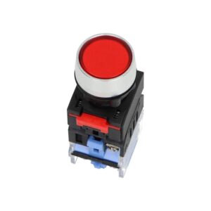 Przycisk sterowniczy z podświetleniem LAS0-A3Y-11Z/R/24, czerwony, NO/NC, bistabilny Onpow Przycisk sterowniczy z podświetleniem LAS0-A3Y-11Z/R/24, czerwony, NO/NC, bistabilny Onpow