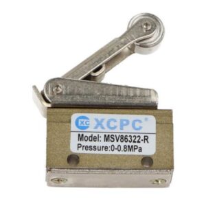 Zawór pneumatyczny 3/2 sterowany krańcowy z rolką MSV86322-R 1/4