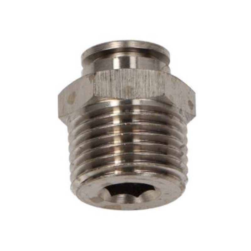 Złączka pneumatyczna prosta METAL 08 3/8