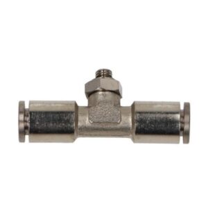 Złączka pneumatyczna Trójnik METAL 06 - M5 Złączka pneumatyczna Trójnik METAL 06 - M5