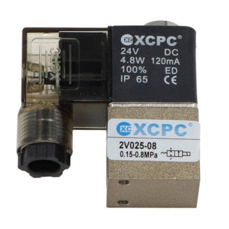 Elektrozawór odcinający 1/4" NC 24V DC 2V025-08 Elektrozawór odcinający 1/4" NC 24V DC 2V025-08