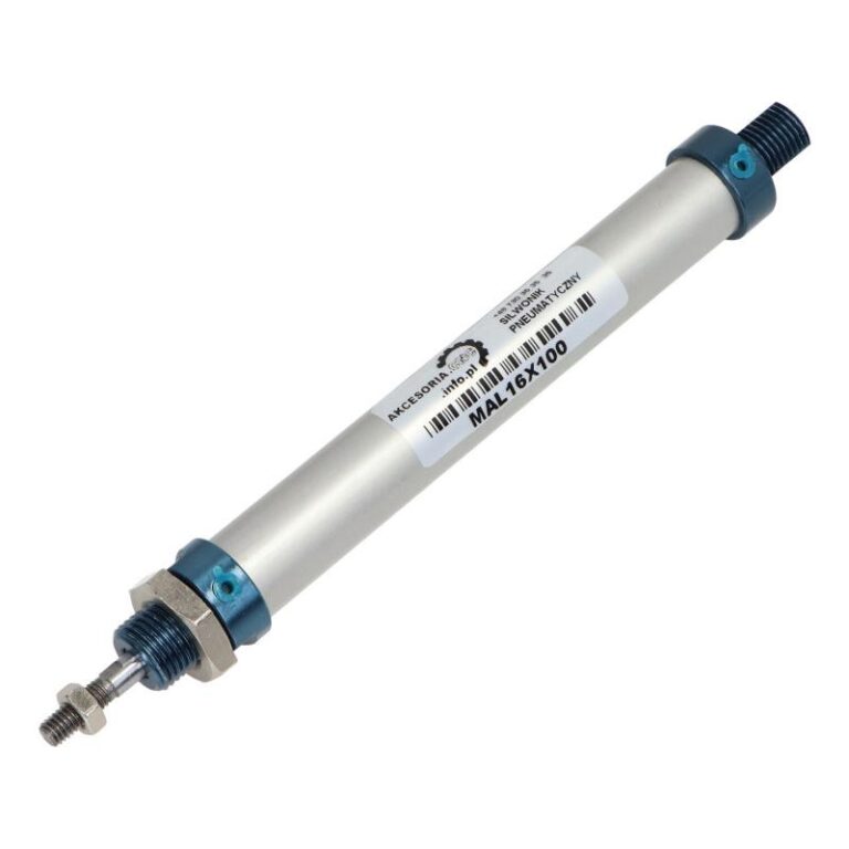 Siłownik pneumatyczny MAL16X100 ISO 6432 Siłownik pneumatyczny MAL16X100 ISO 6432