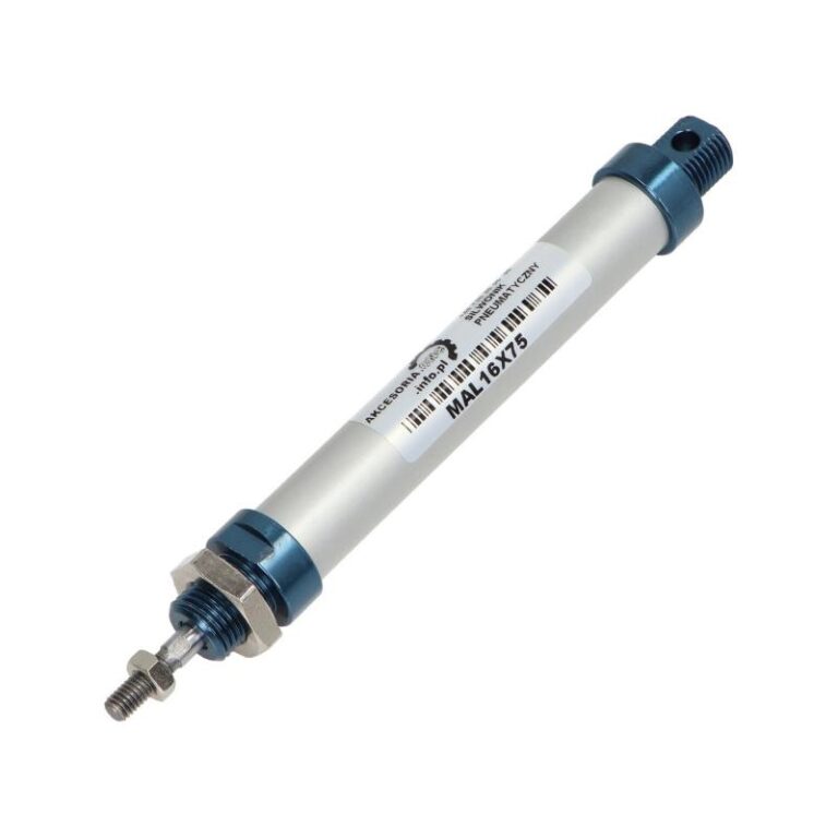 Siłownik pneumatyczny MAL16X75 ISO 6432 Siłownik pneumatyczny MAL16X75 ISO 6432