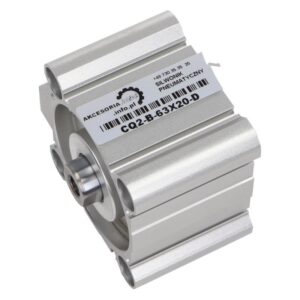 Siłownik pneumatyczny kompaktowy CQ2-B-63X20-D