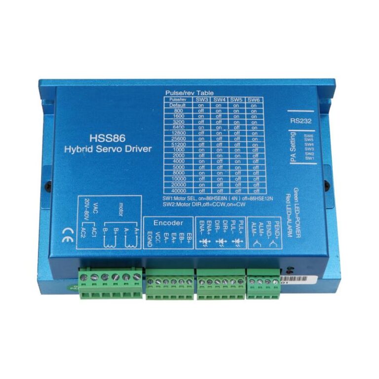 Sterownik serwokrokowy HSS86 6A 20-80V