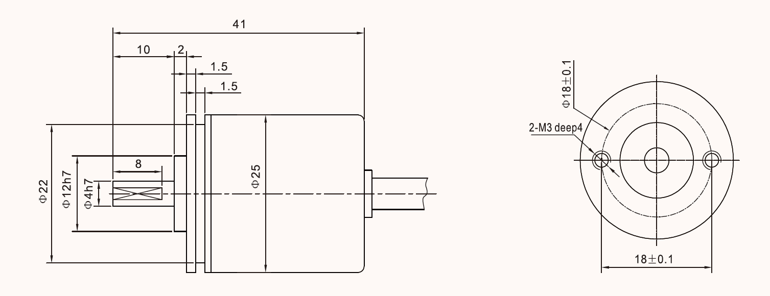 Enkoder inkrementalny obrotowy ISC2504-001E-360ABZ1-5-30C 360imp/obr 5-30VDC Push Pull Yumo Enkoder inkrementalny obrotowy ISC2504-001E-360ABZ1-5-30C 360imp/obr 5-30VDC Push Pull Yumo