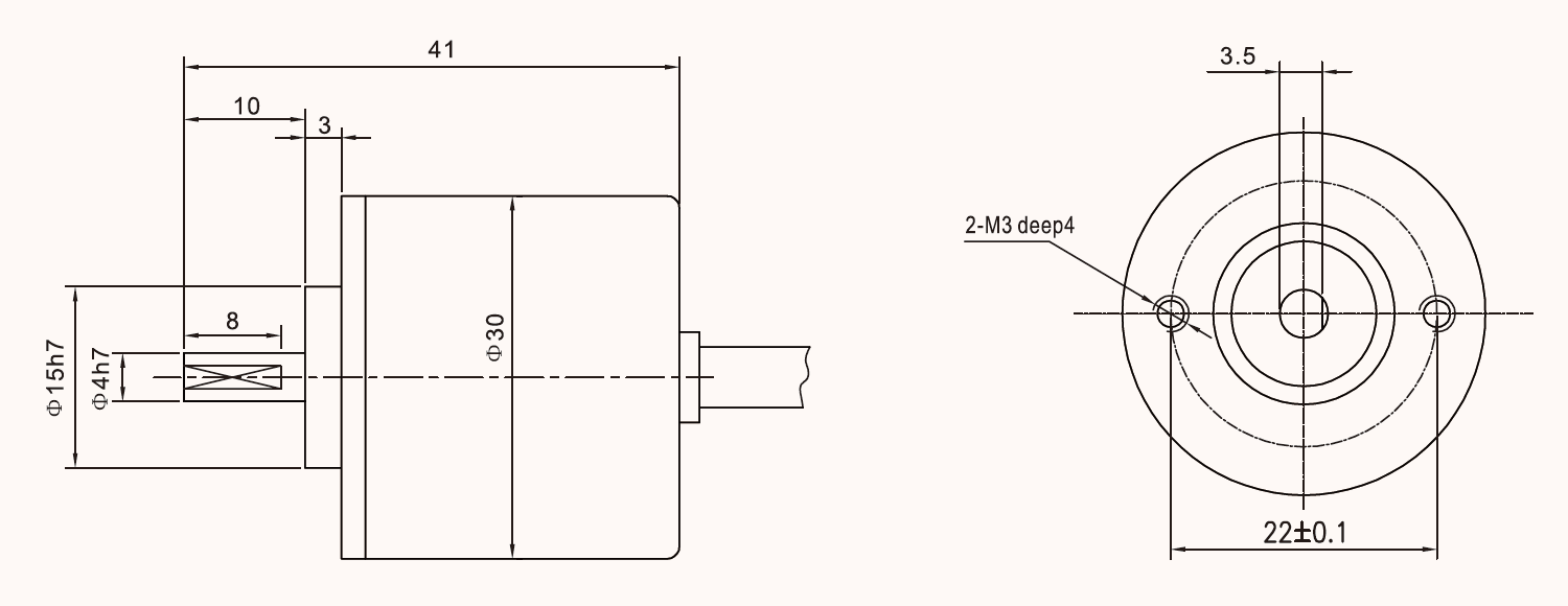 Enkoder inkrementalny obrotowy ISC3006-001E-100BZ1-5-30F 100imp/obr 5-30VDC Push Pull Yumo Enkoder inkrementalny obrotowy ISC3006-001E-100BZ1-5-30F 100imp/obr 5-30VDC Push Pull Yumo