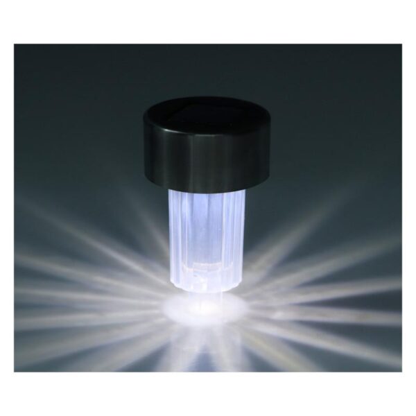 Lampa solarna ogrodowa wbijana LED