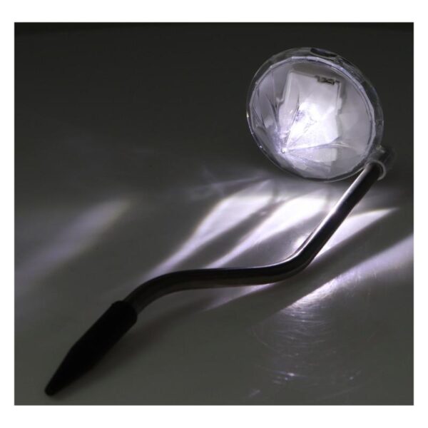 Lampa solarna ogrodowa wbijana LED diament 4 szt