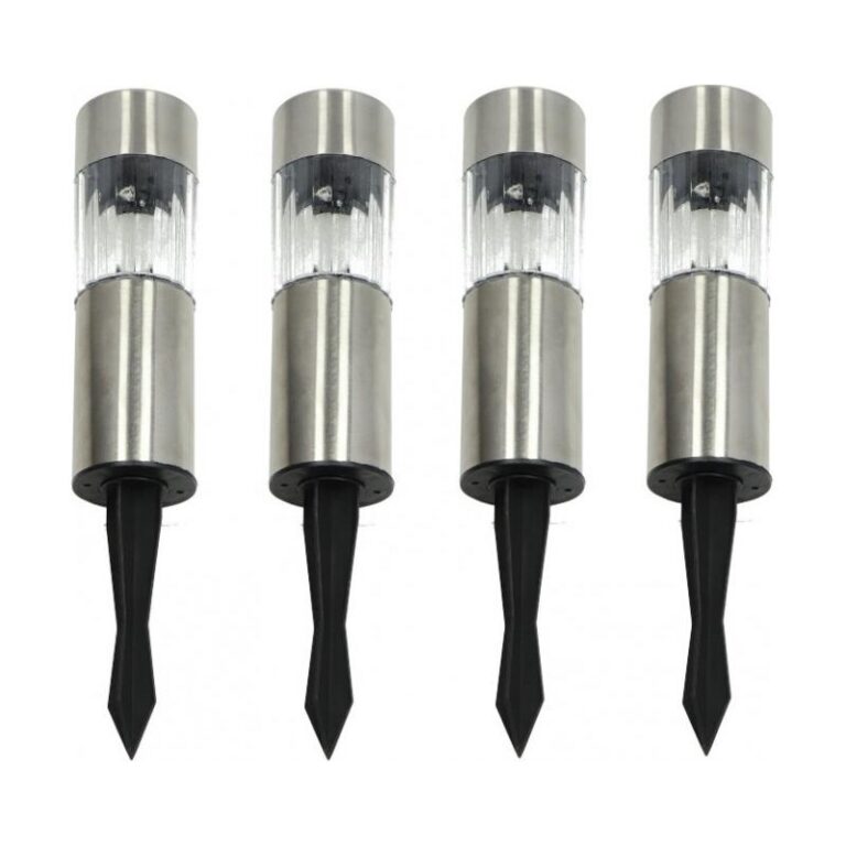 Lampa solarna ogrodowa LED słupek 4 szt