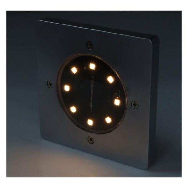 Lampa solarna ogrodowa wbijana LED tarasowa 8 szt